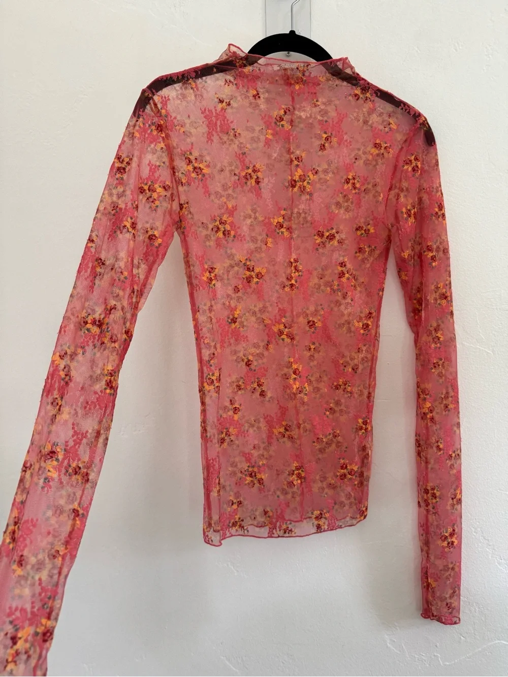 Intimately Free People Lady Lux Printed Layering Top Coral Paradise Combo Floral